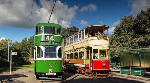 TRAMS, TRAINS AND AUTOMOBILES  IN DERBYSHIRE AND THE PEAK DISTRICT